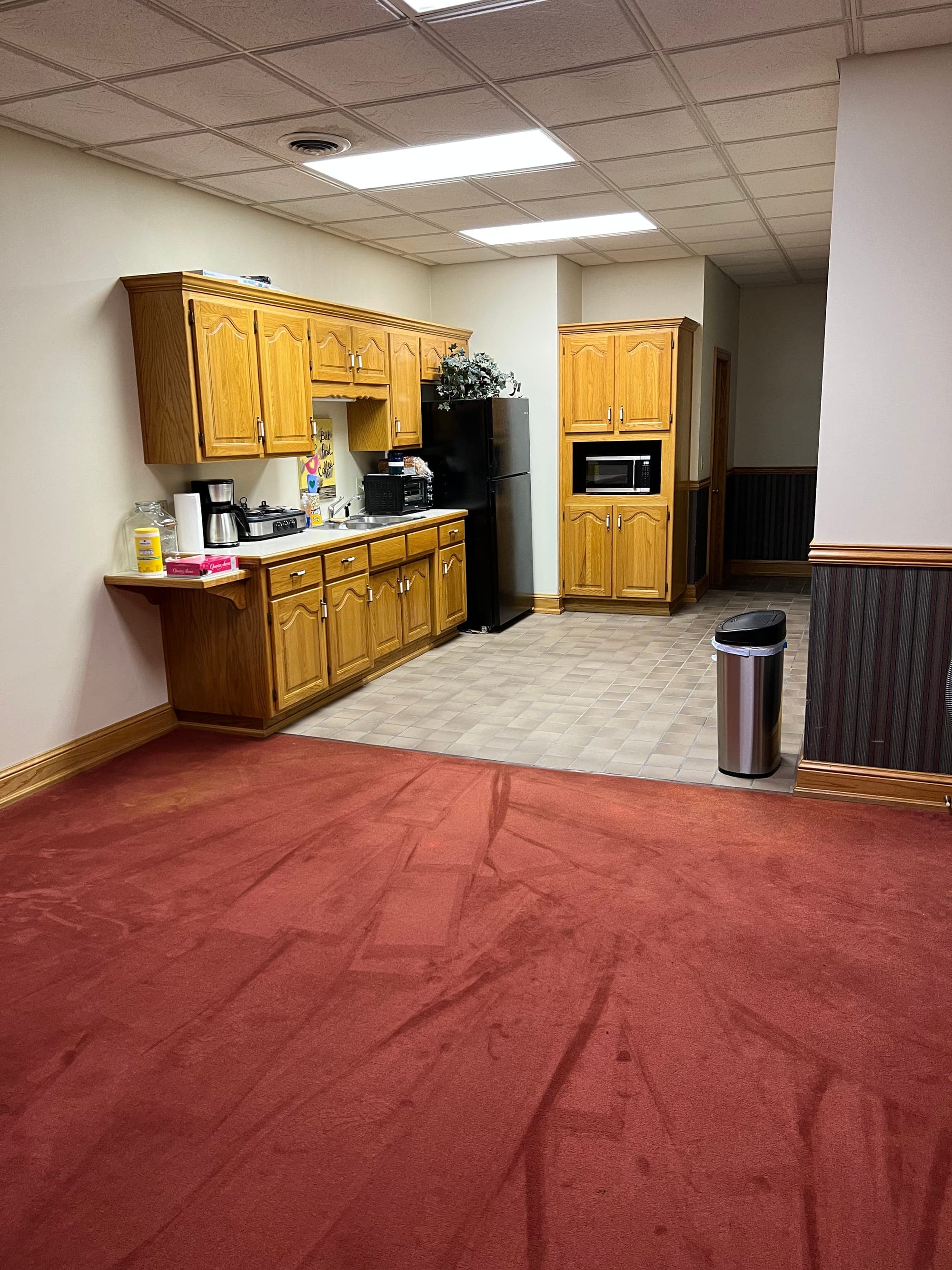 Kitchen and break room